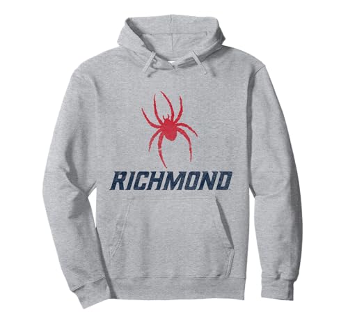 University of Richmond Spiders Distressed Primary Logo Pullover Hoodie