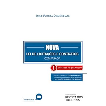 Capa do livro Nova Lei De Licitações E Contratos Comparada