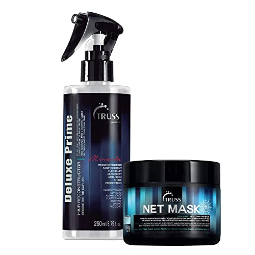 Truss Deluxe Prime Hair Treatment Bundle Net Mask Intensive Repair Mask #TOP10