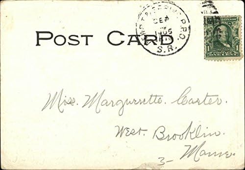 Miniatura 2 de School House Windsor, Vermont VT Original Antique Postcard 1905