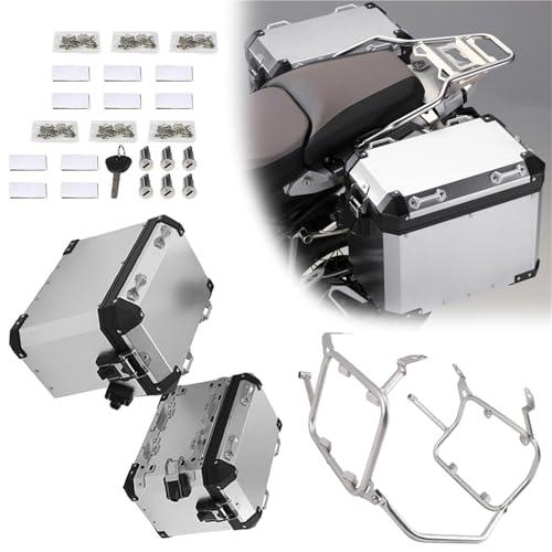 oCNp[{bNX R1200 GS 2013-2018 I[goCpTChQbWP[X}EguPbg X[cP[X ThobO pjG gN c[{bNX ANZT[(Silver)