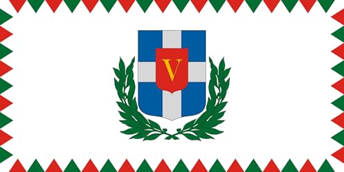 Drapeau Large Vecsés au format paysage de 1.35m² pour mât standard - 2