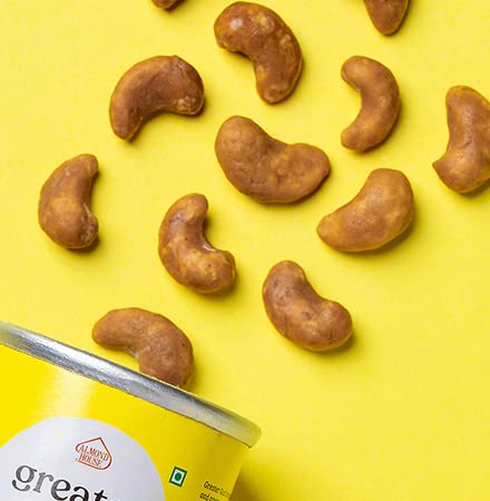 Almond House You are one of us ! Roasted Almond House Rich Crunchy Cashew-200Gms (Pack Of 2) 4