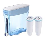 ZeroWater ZD-018 ZD018, 23 Cup Water Filter Pitcher with Water Quality Meter (23 Cup Pitcher with 2