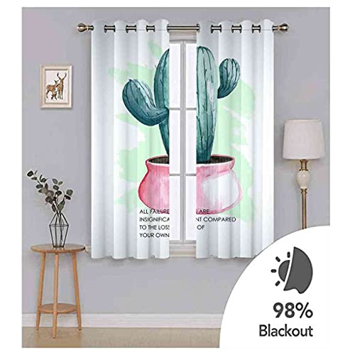 Rideau occultant à oeillets isolant thermique lot de 2