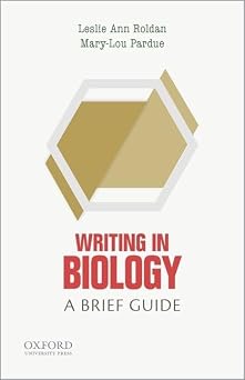 Writing in Biology A Brief Guide
