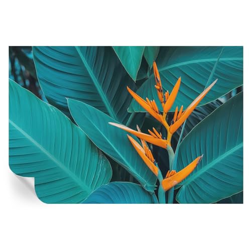 Cubiertas de pasillo anti-manchas con diseño de flores frondosas 2
