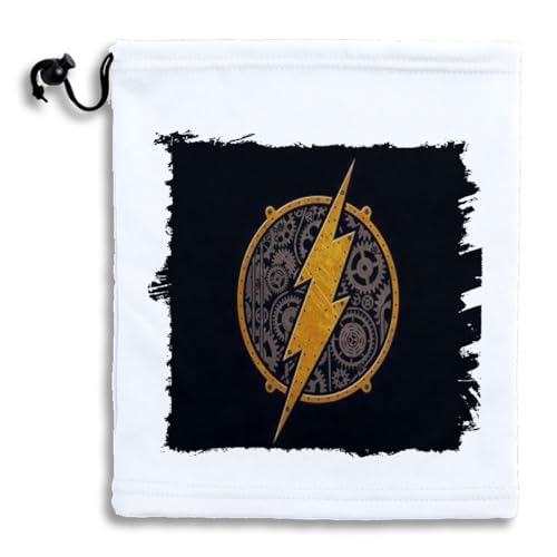 BRAGA GORRO POLAR AJUSTABLE logo super heroe rayo rapido famoso