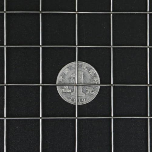 Bilaida ステンレス溶接メッシュ 線径1.2mm 網目18mm 幅600x巻2000mm 1枚 産業用金網耐食性抗酸化溶接金網ガーデンワイヤーネット/側溝ネット/防獣ネット/建築用ネット,のために使用される庭園,動物,植物フィードセパレート (線径1.2mm 網目18mm)