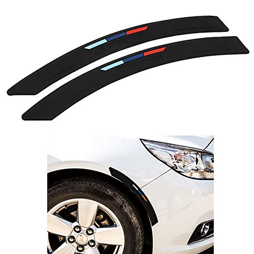 COSMOSS Car Wheel Wells Fender Edge Trim 16 Inch Black Anti Scratch Curve Side Bumper Guard