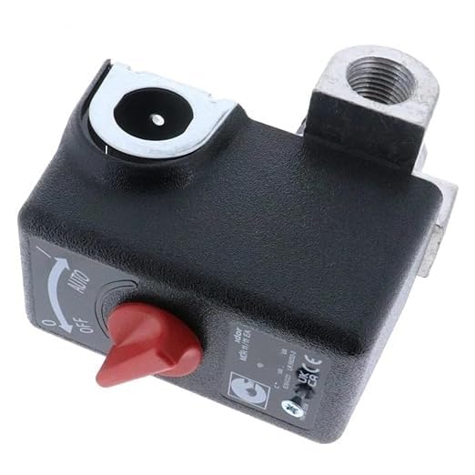 A17377 Air Compressor Pressure Switch 110-135 Psi 5.25 x 6.15 x 3.45 inches for Devilbiss, Replacement C7501M 919-72728 CPLC7060V