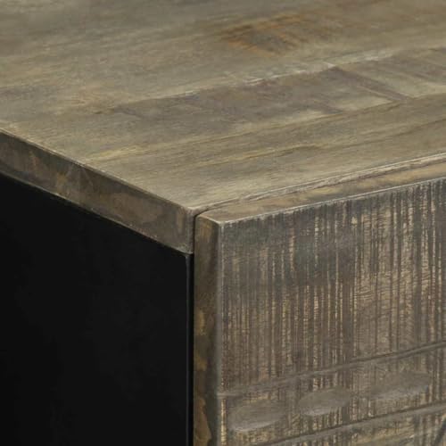 Table de chevet compacte en manguier pour optimiser les petits espaces - 7