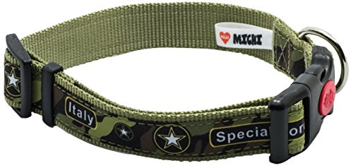 MICHI MICHI-C27 Dolce Vita Collier pour Chien Vert Taille S