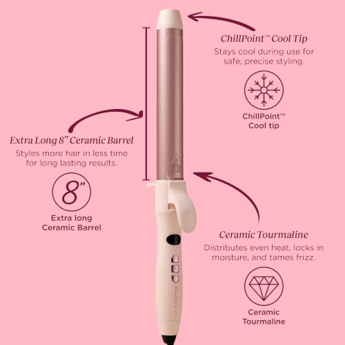 FHI Heat MegaCurl Long Barrel Curling Iron 1.25”, view 3