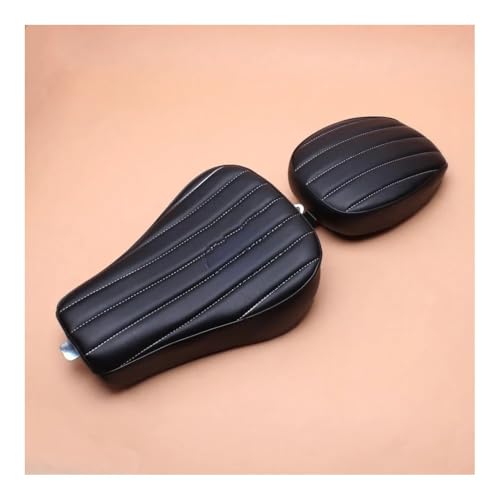 Cojín de asiento para Sportster 883 1200 en cuero PU de dos plazas modelo 2010-2015
