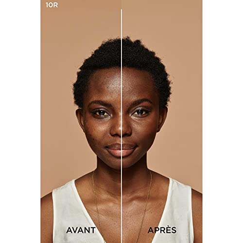 'Oréal Paris Fond de Teint Fluide Hydratation 24H Formule à 'Acide Hyaluronique Tous les Types de Peaux Accord Parfait Teinte : Espresso 10.R 30 ml - vue 4