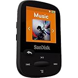 SanDisk Clip Sport Plus MP3 Player (SDMX28-016G-A46K) Black - 16GB - New