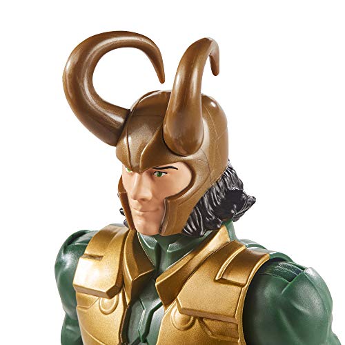 Avengers Marvel Titan Hero Series Blast Gear Loki Action Figure, 12" Toy, Inspired By The Marvel Universe, For Kids Ages 4 & Up #TOP7