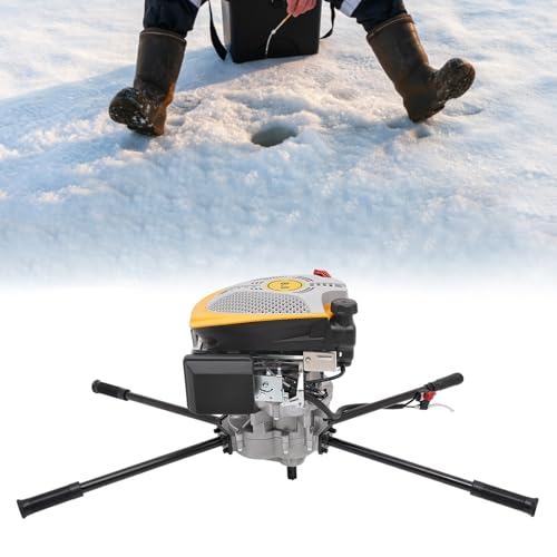 XCSCUK Post Hole Digger, 173cc 4-Stroke Planting Auger,Hole Digging Machine Tool,for Garden Patio