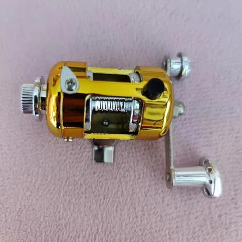 Caña telescópica de bolsillo pequeña y carrete para pescar de viaje 3