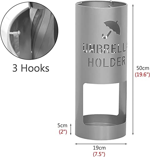 Support rond en métal pour parapluies d'intérieur moderne