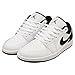Air Jordan 1 Low Men's Shoes (553558-132,White/Black-White) Size 9.5