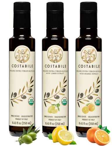 Set de 3 Aceites de Oliva Extra Virgen Italianos miniatura 1