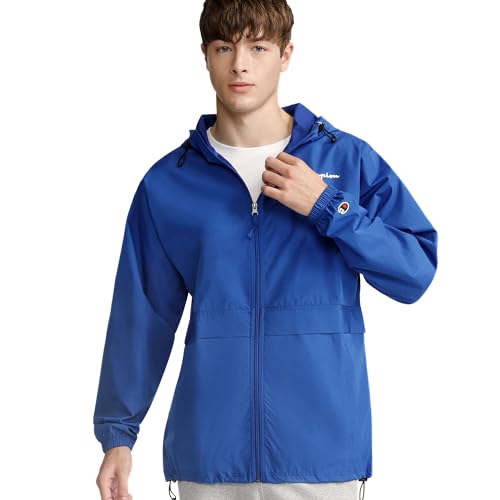 Champion Men's Packable Jacket, surf the web, Medium