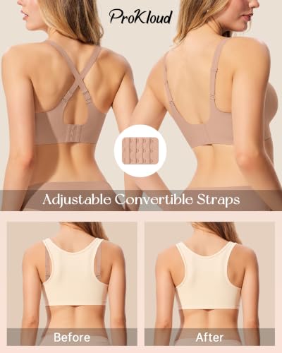 Image of ProKloud Jelly Bras for Women No Underwire Wireless Full Coverage Support