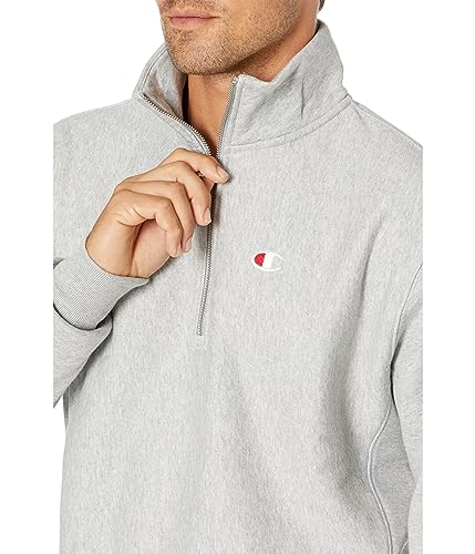 Champion Men's Reverse Weave Quarter Zip Fleece Pullover3
