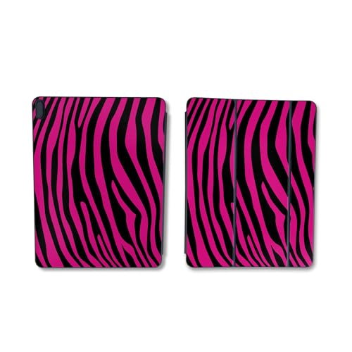 Skin Compatible with Apple Smart Folio for iPad Air 13-inch (M2) 2024 - Pink Zebra - Premium 3M Vinyl Protective Wrap Decal Cover - Easy to Apply | Crafted in The USA by MightySkins
