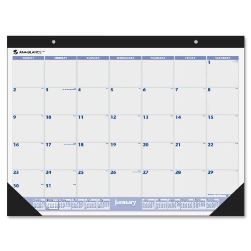 AT-A-GLANCE Desk Pad Calendar 2016, 12 Months, 21-3/4 x 15-1/2 Inches (SW200-00)