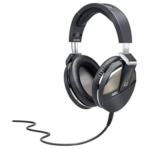 Ultrasone Performance 880 Headphones. Professional Closed-Back Audio Accessory for Music and Studio. S Logic Plus Technology. with Neoprene Case.
