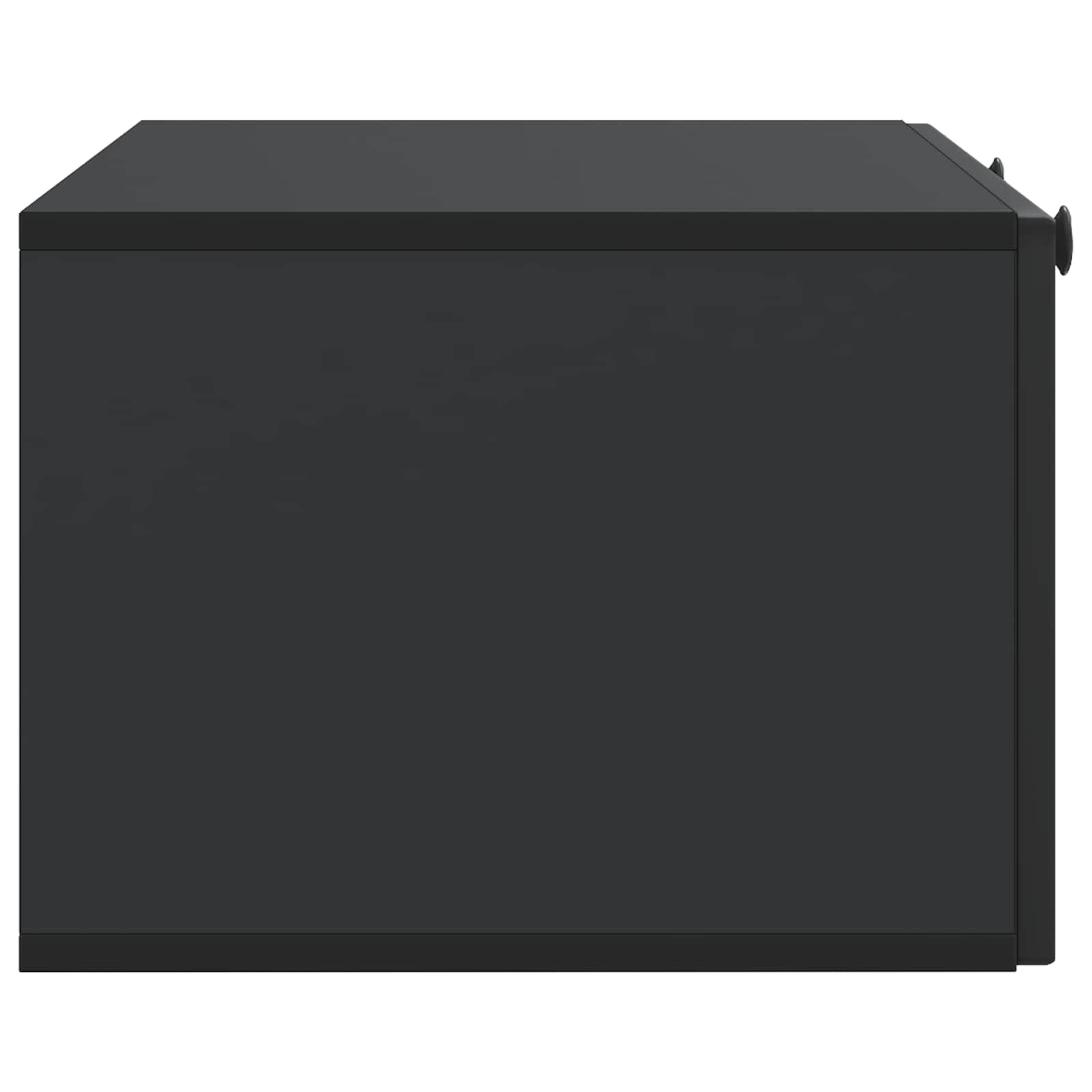 Mobile TV da parete, 78,5 x 41 x 30 cm, colore nero