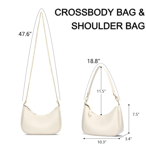 Image of KKXIU Shoulder Bag for Women Cute Hobo Purses and Handbags Retro Clutch Underarm Purse | Cute
