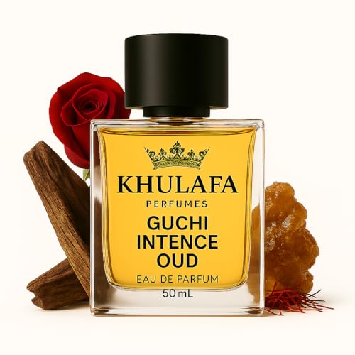 Image of Guchi Intence Oud Inspired Perfume | Deep Oud Fragrance with Incense, Amber & Woods | Long-Lasting Scent | 100% Scent Match | Gift for Men | Ideal for Formal & Special Occasions | 50ML
