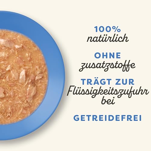Applaws 100 % natürliches Nassfutter für ausgewachsene Katzen, Fischsortiment in Sauce Multipack, 12 × 70 g Dosen