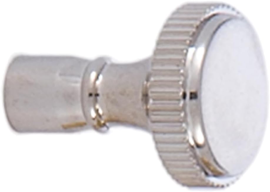 B&P Lamp® Nickel Plated Solid Brass Knurled Key