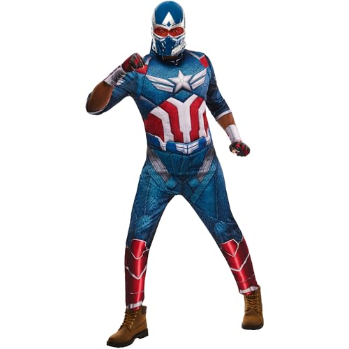 Rubies Déguisement officiel Brave New World Captain America Deluxe pour adulte Taille M