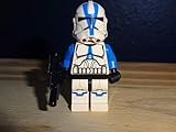Lego 501st Legion Clone Trooper Blue Markings Star Wars Minifigure 75002 75004