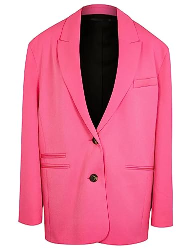 Veste de smoking femme noire à deux boutons élégante et chic