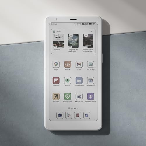 Image of BOOX ePaper Reader Palma 2 Pro 6.13 Inch Colour 128 GB Android 15 E-Ink 300 PPI (White)