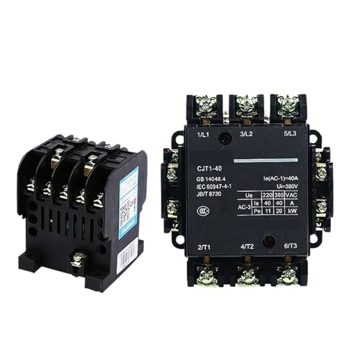 Contacteur de puissance CJT1 40 Ampères bobine 220V monophasé
