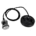 Produktbild Edison Lampenfassung E27 Fassung Vintage Metall Lampenfuss antike Deckenbeleuchtung mit 1.35 Meter Kabel Hängelampen Pendelleuchte Zubehör, 1pcs, Schwarz