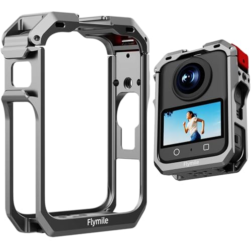 Telaio metallo per DJI Osmo 360 Gabbia protettiva Copriobiettivo Espansione Fissa Staffa Orizzontale Verticale Accessori per telaio per DJI Osmo 360