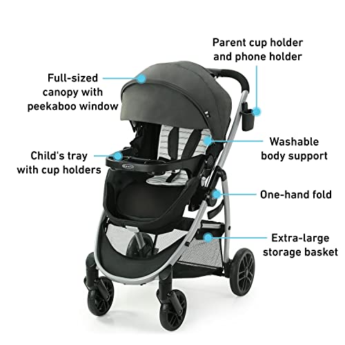 Graco Modes Pramette Dlx Stroller, Hamilton #TOP3