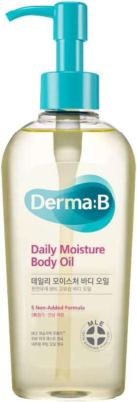 Derma:B, Daily Moisture Body Oil, 6.76 fl oz (200 ml)