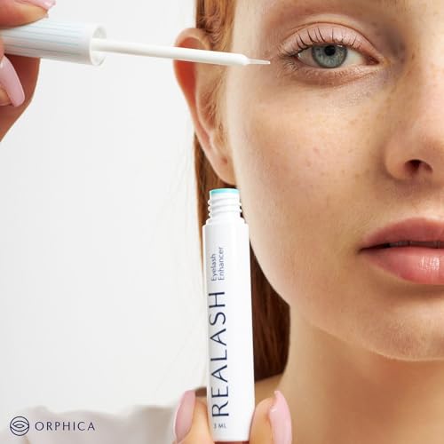 9. Bild von ORPHICA Realash Wimpernserum 3 ml - Wimpern Conditioner, Serum für Wimpernstärkung, Wimpernverdichtung und Wimpernverlängerung, Wimpernpflege-Produkt - Präparat zum Stimulieren des Wimpernwachstums