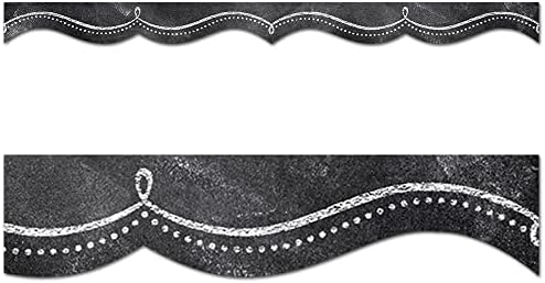 CTP Dotted Swirl EZ Border for Classroom Bulletin Board Border for Classroom (Creative Teaching Press 10571), Total of 96ft Border (2 X 48ft Borders)