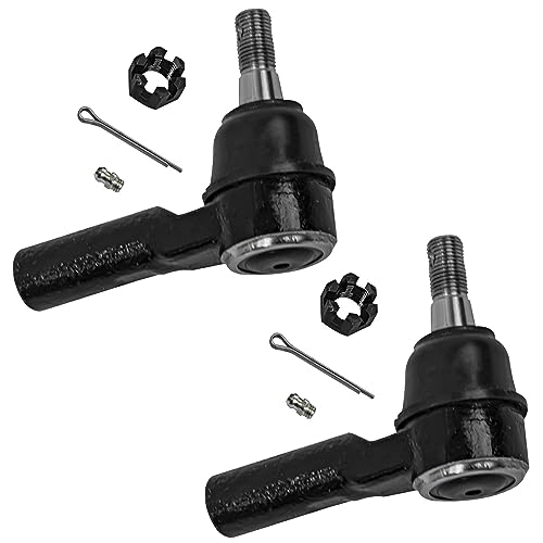 Image of Detroit Axle - 10pc Front End Control Arms Kit for 04-06 Dodge Durango, 07-09 Chrysler Aspen, Upper Control Arms + Ball Joint Tie Rods Sway Bars Boots 2004 2005 2006 [5-Lug] Replacement